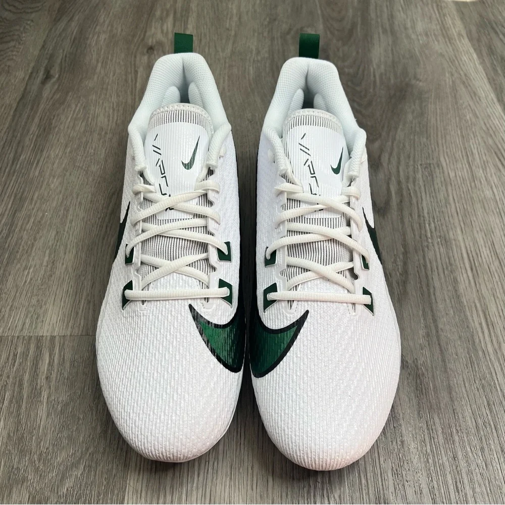 Nike Vapor Edge Speed 360 2 Football Cleat White Green Men’s Size 13‎ FQ4045-101